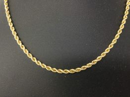 cadena oro 18k 22cm 
