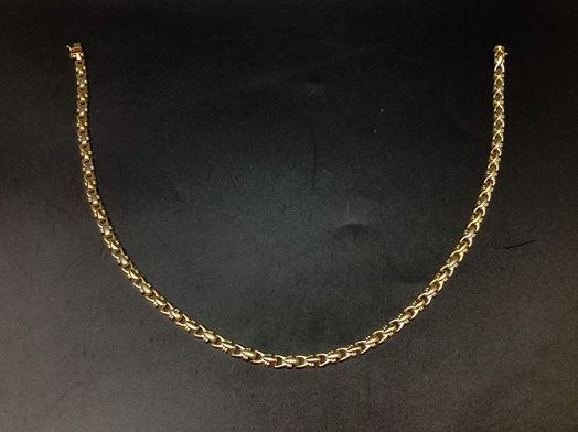 cadena oro 18k 22cm 