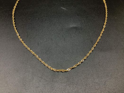 cadena oro 18k 23cm 