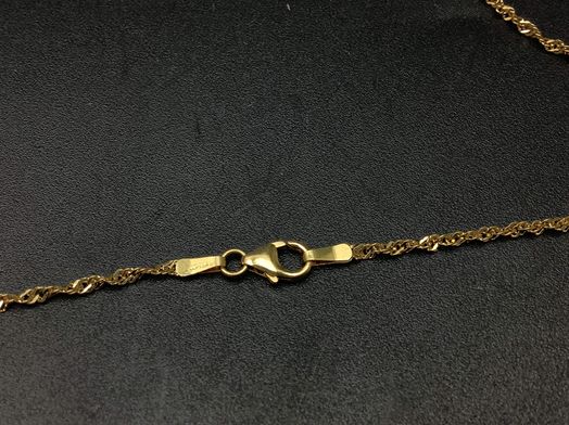 cadena oro 18k 23cm 