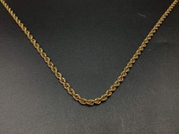 cadena oro 18k 26cm 