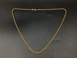 cadena oro 18k 26cm 
