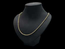 cadena oro 18k 30cm 