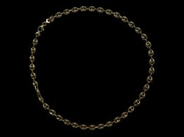 cadena oro 18k 22cm 