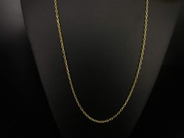 cadena oro 18k 32cm 