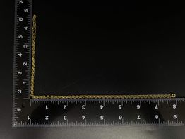 cadena oro 18k 32cm 