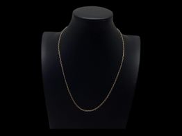 cadena oro 18k 27cm 