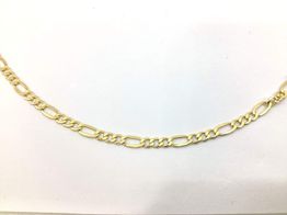 corrente ouro 18k con sem pedra 30cm 