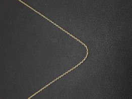 cadena oro 18k 30cm 