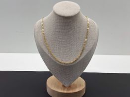 cadena oro 18k 30cm 