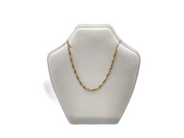 corrente ouro 18k con sem pedra 22cm 