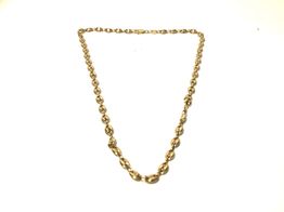 cadena oro 18k 25.5cm 