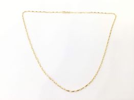 cadena oro 18k 22cm 