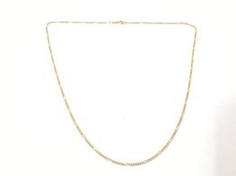 corrente ouro 18k con sem pedra 23cm 