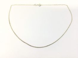 cadena plata 925mm 23cm 