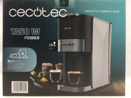 cafetera capsulas cecotec freestyle compact dark
