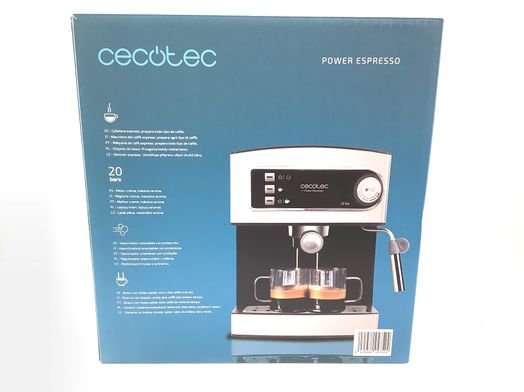 m&aacute;quina de caf&eacute; expresso cecotec power espresso 20