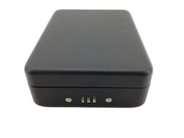 cofre arregui caja de caudales con combinaci&oacute;n en acero negro de 15x6.5x20.3 cm