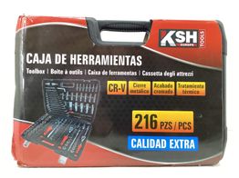 caixa de ferramentas ksh europe 216 piezas