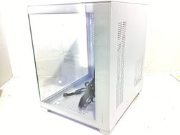 caja game caja torre pc gaming cristal templado blanca