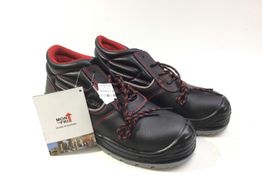 calzado seguridad mon to fri negro y rojo