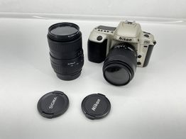 camara reflex nikon f50 + 2 objetivos