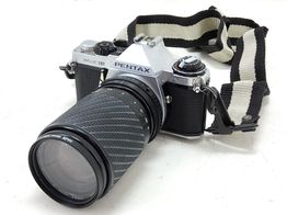 camara reflex pentax me super + objetivos