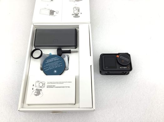 c&acirc;mara de esportes dji osmo action 3