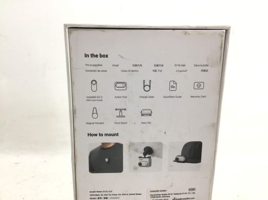 camara deportiva insta360 go 3