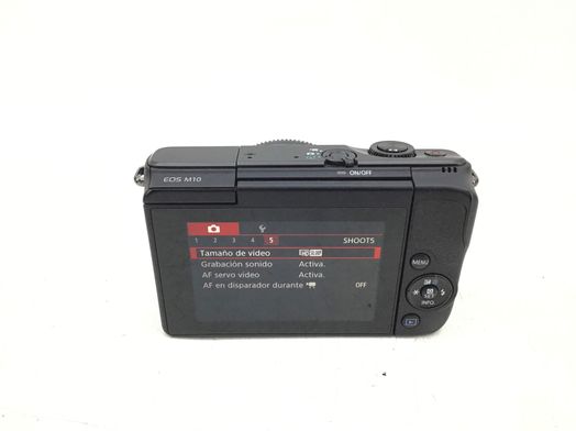 camara digital evil canon eos m10