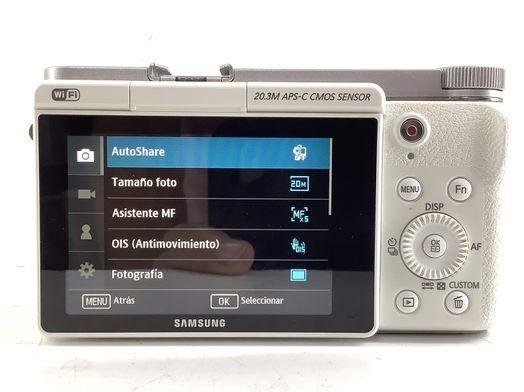 camara digital evil samsung nx3000