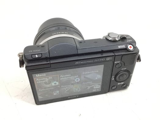 camara digital evil sony alpha a5000 (ilce-5000)+16-50mm 1:3.5-5.6 oss