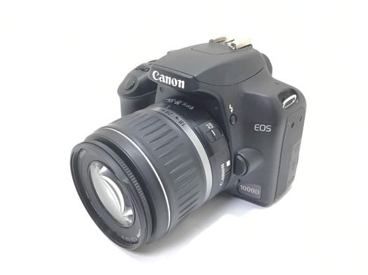 camara digital reflex canon eos 1000d+ef-s 18-55mm 1:3.5-5.6 is
