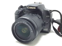 camara digital reflex canon eos 1000d+ef-s 18-55mm 1:3.5-5.6 is