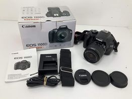 camara digital reflex canon eos 1100d+ef-s 18-55mm 1:3.5-5.6 is ii