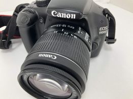 camara digital reflex canon eos 1100d+ef-s 18-55mm 1:3.5-5.6 is ii