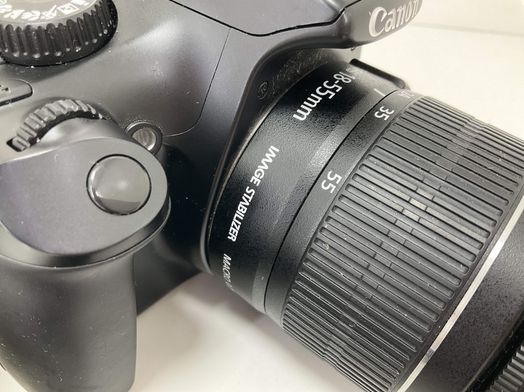 camara digital reflex canon eos 1100d+ef-s 18-55mm 1:3.5-5.6 is ii