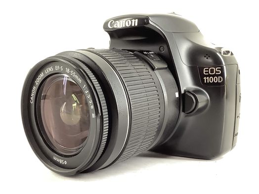 camara digital reflex canon eos 1100d+ef-s 18-55mm iii
