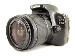 camara digital reflex canon eos 1100d+ef-s 18-55mm iii