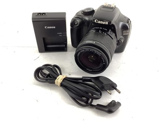 camara digital reflex canon eos 1100d+ef-s 18-55mm iii