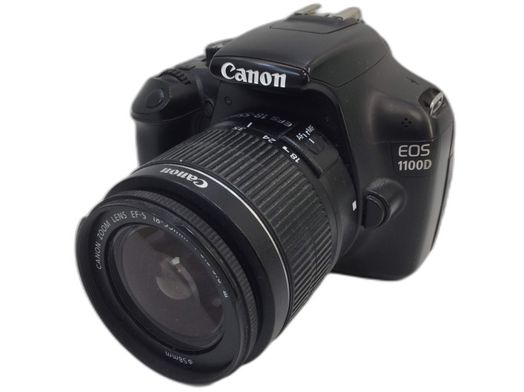 camara digital reflex canon eos 1100d+ef-s 18-55mm iii
