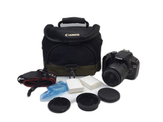 camara digital reflex canon eos 1100d+ef-s 18-55mm iii