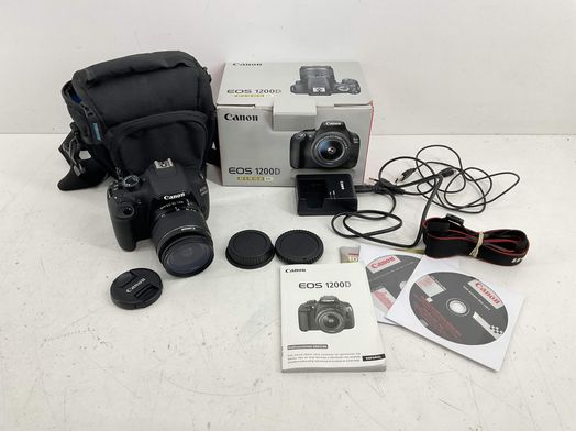 camara digital reflex canon eos 1200d+ef-s 18-55mm 1:3.5-5.6 is ii