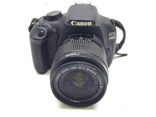 camara digital reflex canon eos 1200d + ef-s 18-55mm iii dc f/3.5-5.6