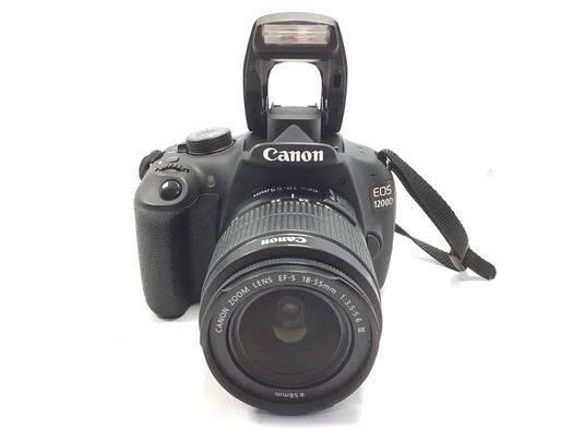 camara digital reflex canon eos 1200d + ef-s 18-55mm iii dc f/3.5-5.6