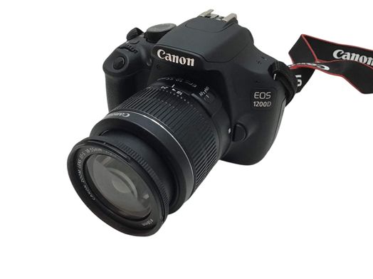 camara digital reflex canon eos 1200d + ef-s 18-55mm iii dc f/3.5-5.6
