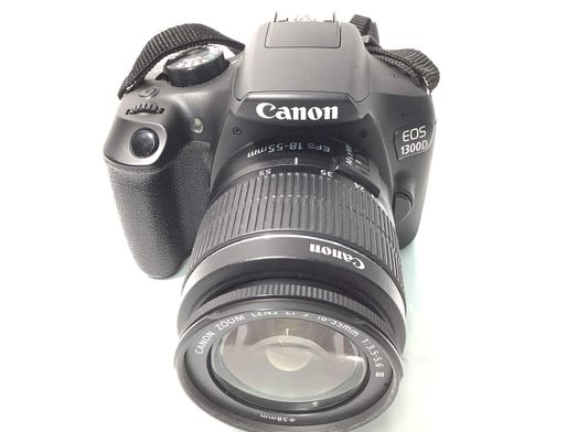 camara digital reflex canon eos 1300d+ef-s 18-55mm 1:3.5-5.6 iii
