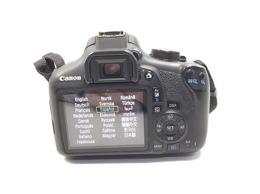 camara digital reflex canon eos 1300d+ef-s 18-55mm 1:3.5-5.6 iii