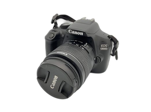 camara digital reflex canon eos 1300d+ef-s 18-55mm 1:3.5-5.6 iii