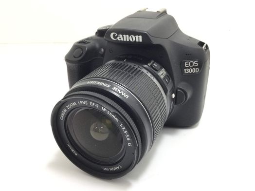 camara digital reflex canon eos 1300d+ef-s 18-55mm 1:3.5-5.6 iii